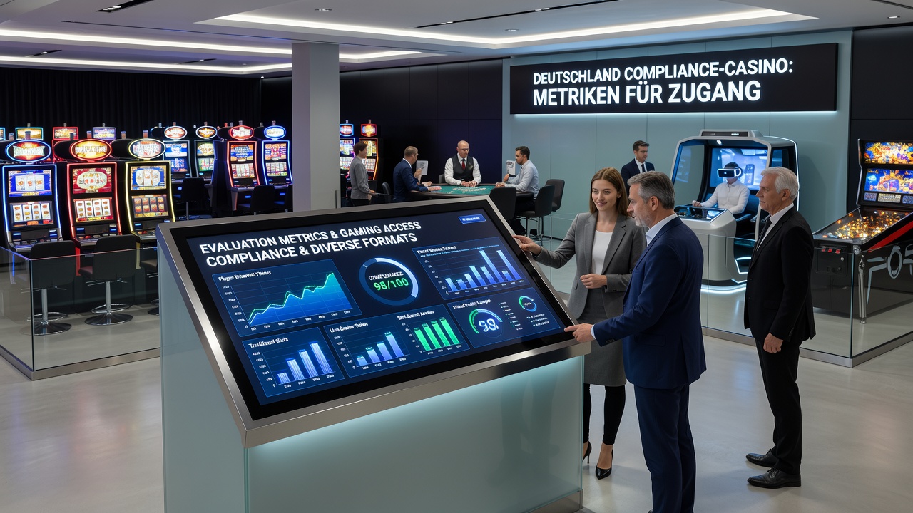 Illustration von Live-Dealer-Tischen und Metriken in deutschen Online-Casinos