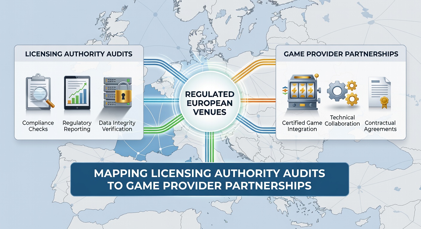 Beispiel einer Audit-Partnerschafts-Matrix in einem europäischen regulierten Casino